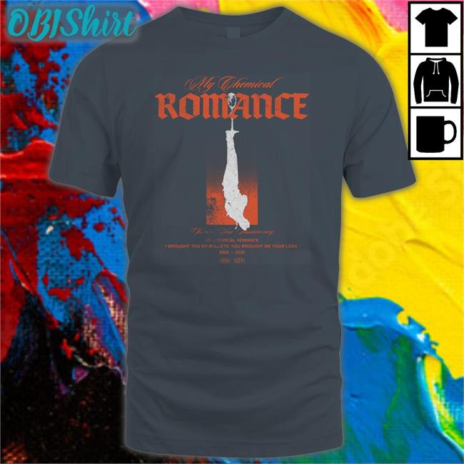 Mcr Bullets Twenty Year Hanging Shirt