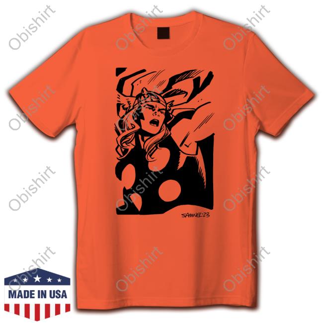 Chris Samnee Kirby Style Thor Samnee 23 Long Sleeve T Shirt