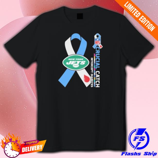 New York Jets Crucial Catch Intercept Diabetes 2023 shirt