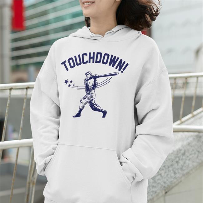 Donkeytees Touchdown Baseball Shirt