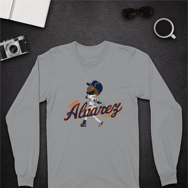 Yordan Alvarez Caricature T Shirt Breaking T Store