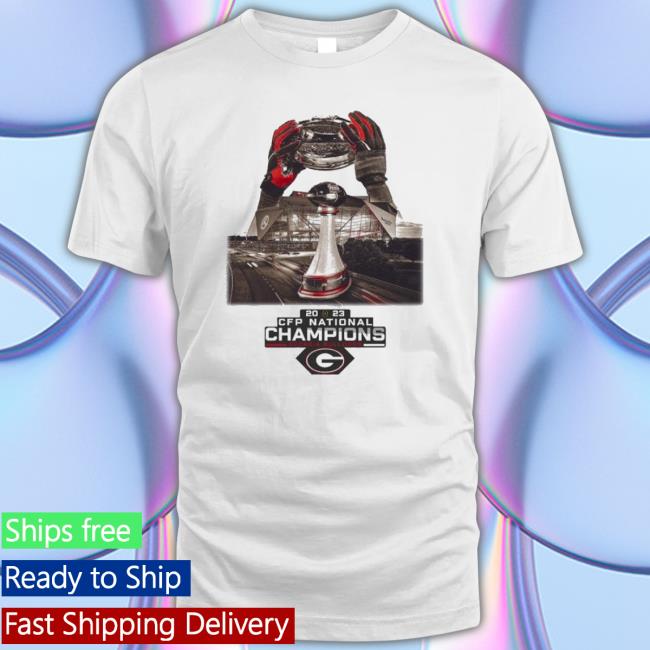 Georgia Bulldogs 2023 Cfp National Champions Mercedes-Benz Stadium Tee Georgia Bulldogs 2023 Cfp National Champions Mercedes-Benz Stadium Classic Shirt