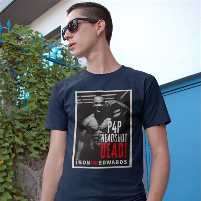 Paradigm Sports Store P4p Headshot Dead Leon Edwards Tee