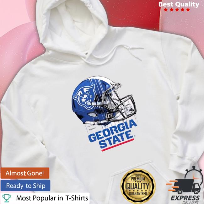 Georgia State Panthers Infant Dripping Helmet T-shirt Georgia State Panthers Infant Dripping Helmet T-shirt