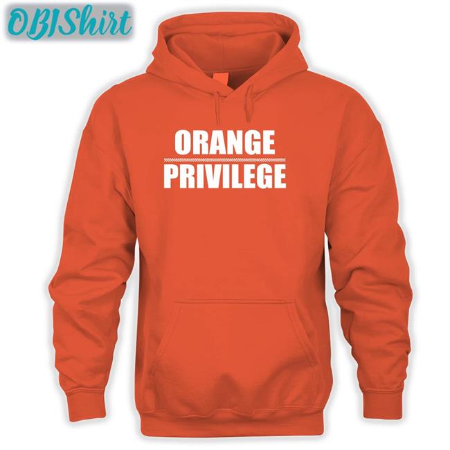 Juice Davis Orange Privilege Sweatshirt