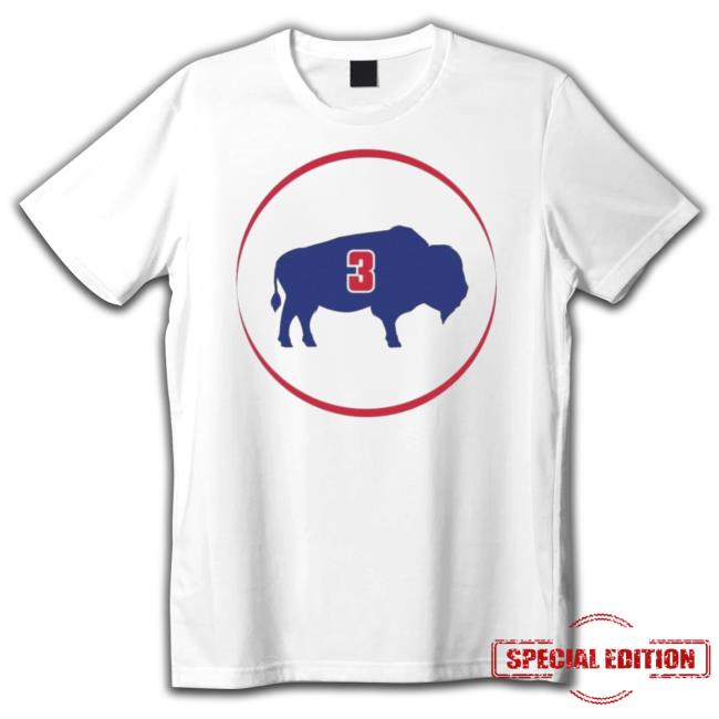 Damar Hamlin #3 Buffalo Tee