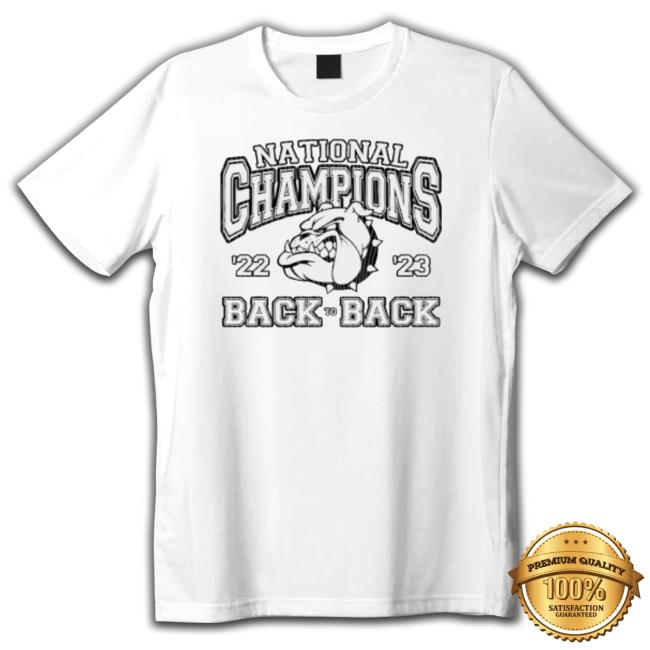 Georgia Bulldogs National Champions 2022-2023 Back To Back Hooded Sweatshirt