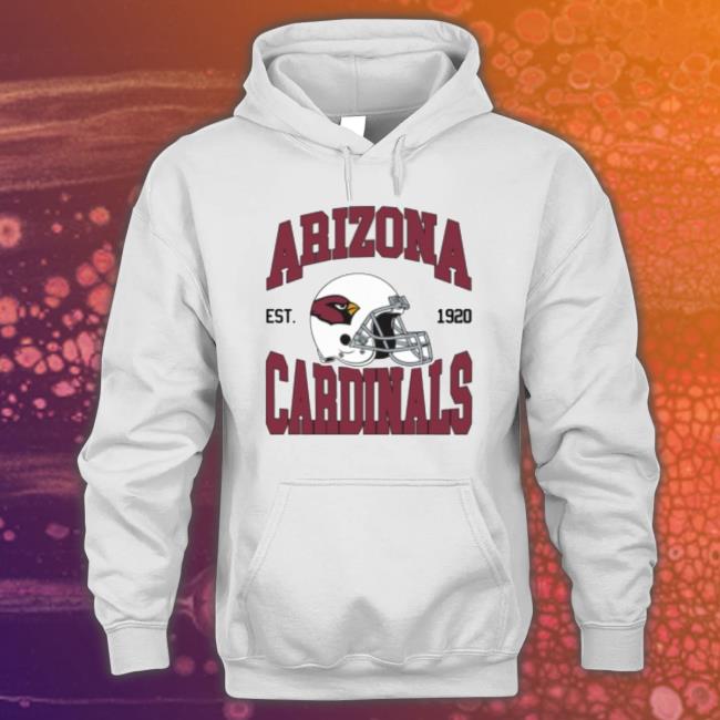 Arizona Cardinals Helmet Super Bowl Football Team Champs Sport Cotton Crewneck Sweatshirt