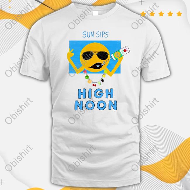 Unfortunate Portrait Sun Sips High Noon Sweatshirt