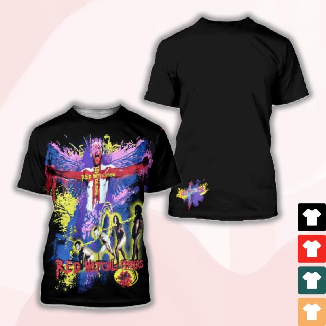 Vintage Red Hot Chili Peppers Rhcp Rock Band 3D T-Shirt