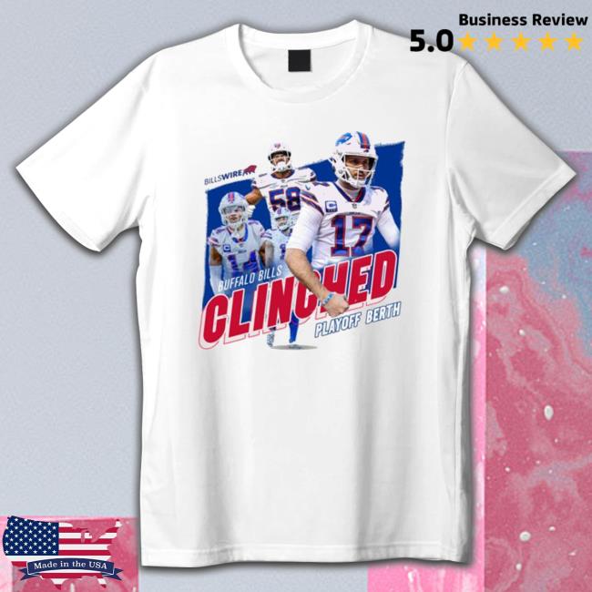 Buffalo Bills Clinch Playoff Berth 2022 Hooded Sweatshirt