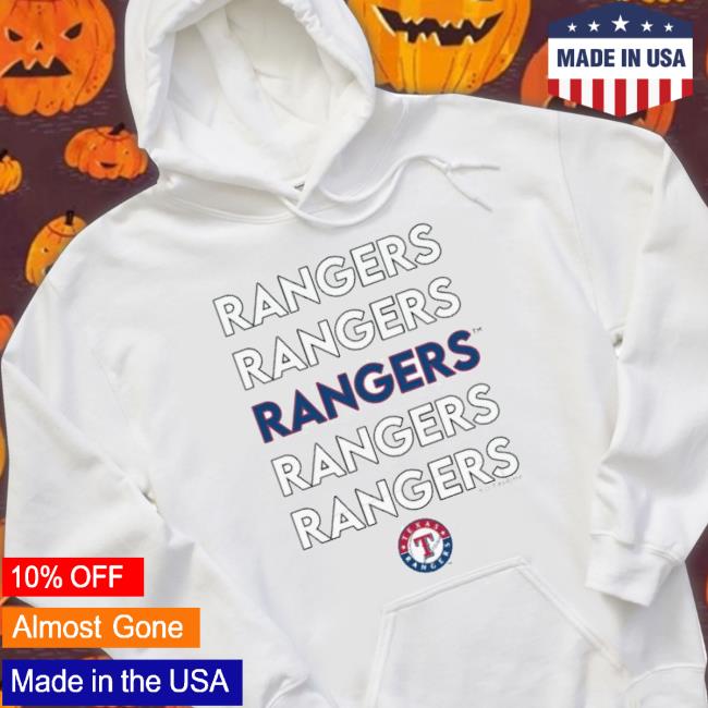Texas Rangers Tiny Turnip Youth Stacked shirt