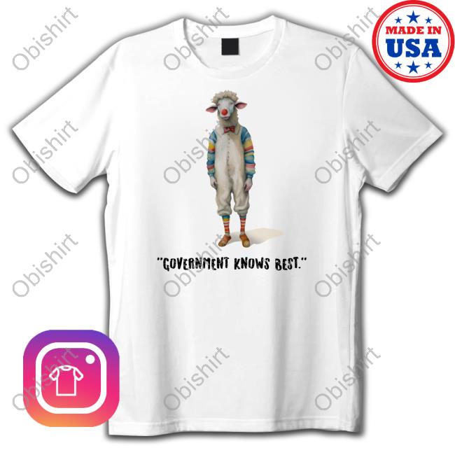 Eva Vlaardingerbroek Government Knows Best Clown Sheeple Long Sleeve T Shirt