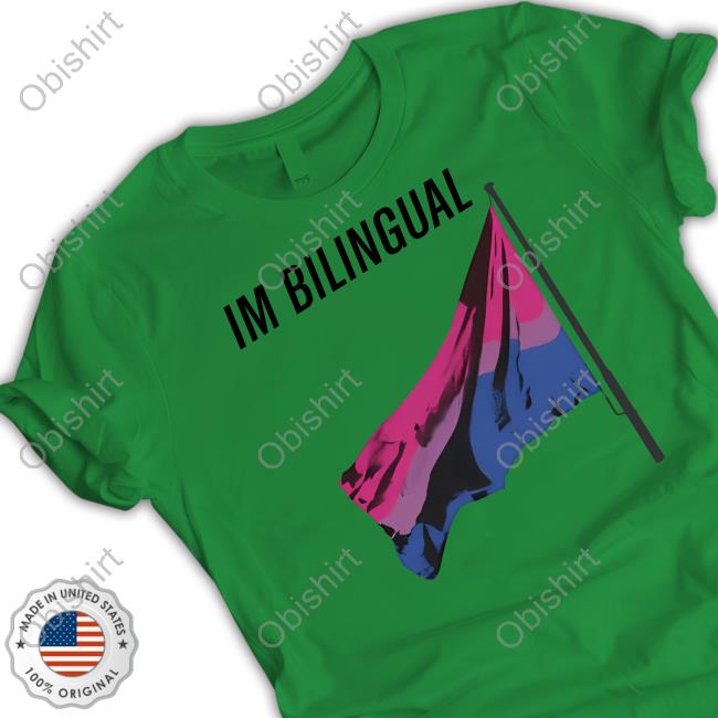 Bisexual Shitposts I'm Bilingual Flag New Hoodies