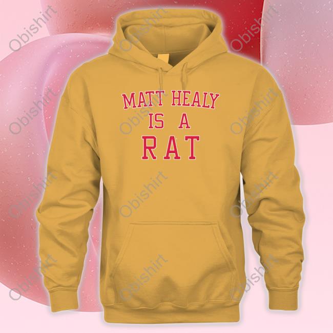 Matty Matt Healy Is A Rat Sweatshirt Trumanblack Matt Healy Is A Rat Shirts