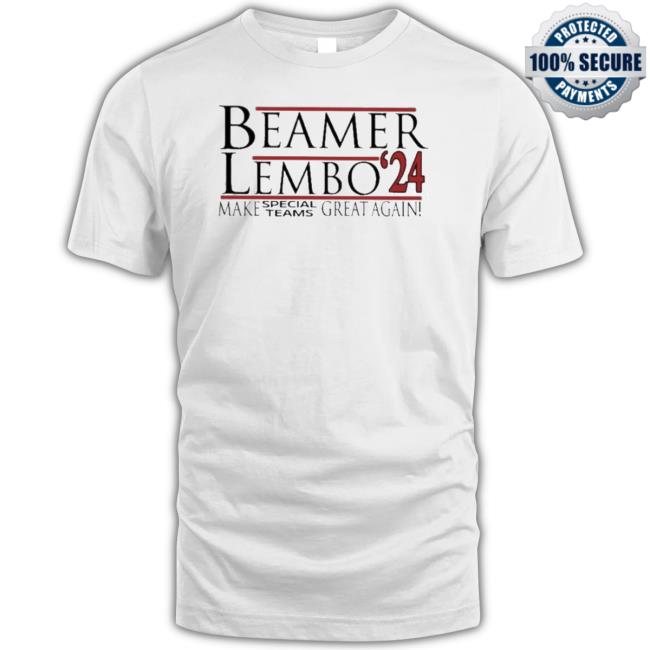 Official Talk Cocky With Me Beamer Lembo 24 Make Special Teams Great Again Tee Official Talk Cocky With Me Beamer Lembo 24 Make Special Teams Great Again Crewneck Sweatshirt