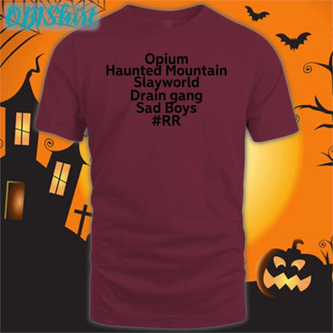 Opium Haunted Mountain Slayworld Drain Gang Sad Boys Sweatshirt