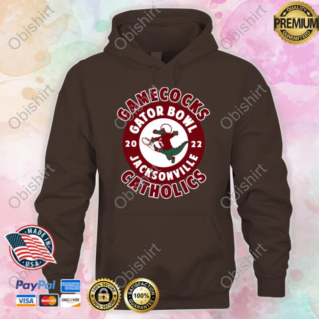 Gamecock Gator Bowl 2022 Jacksonville Catholics Sweatshirt Gamecock Gator Bowl 2022 Jacksonville Catholics T Shirt