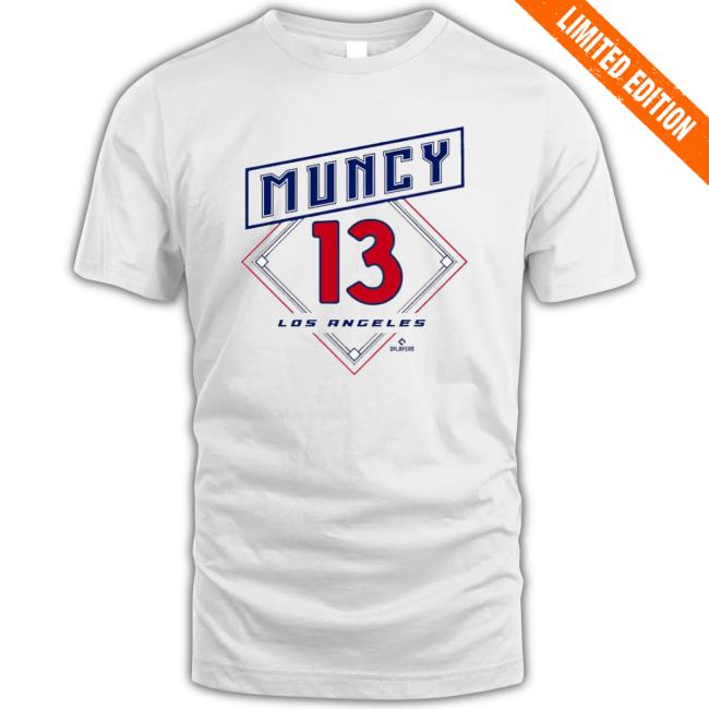 Max Muncy Los Angeles 13 shirt