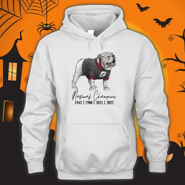 National Champions Uga Georgia Bulldogs Trendy 2022 Hooded Sweatshirt