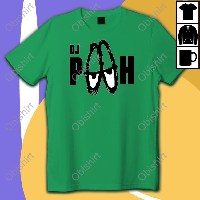 Rockstar Dj Pooh Tee Garfield Trippy Eyes Rockstar Dj Pooh Shirt
