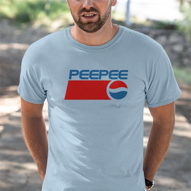 Peepee T Shirt Trashcan Paul