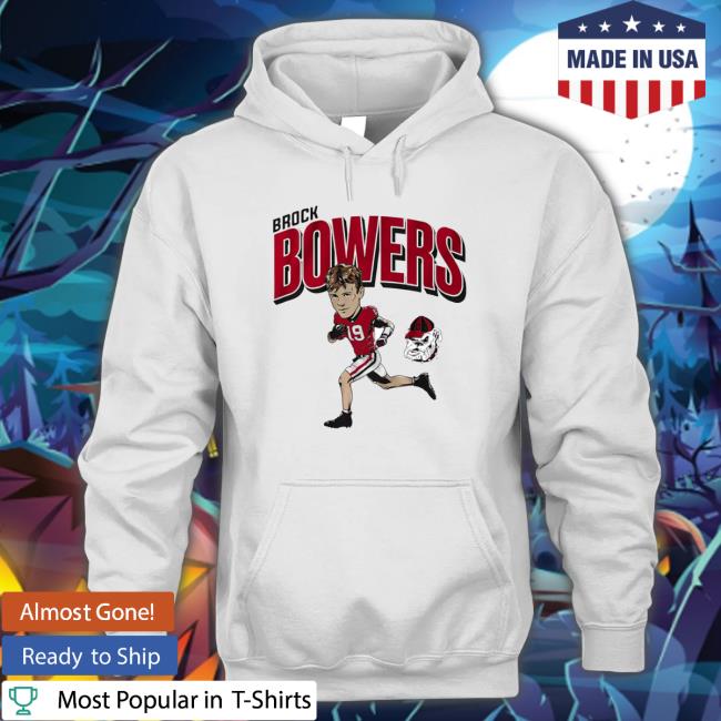 Brock Bowers Caricature Uga Football Sweatshirt