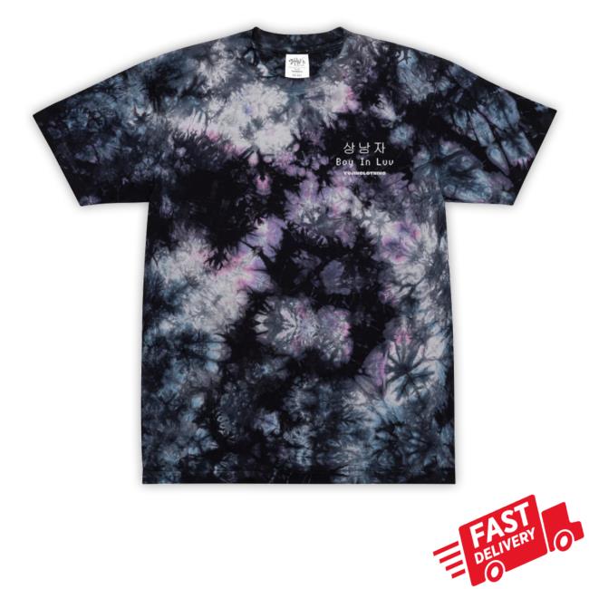 Yujinclothing Merch Boy In Love Tie-Dye Tee