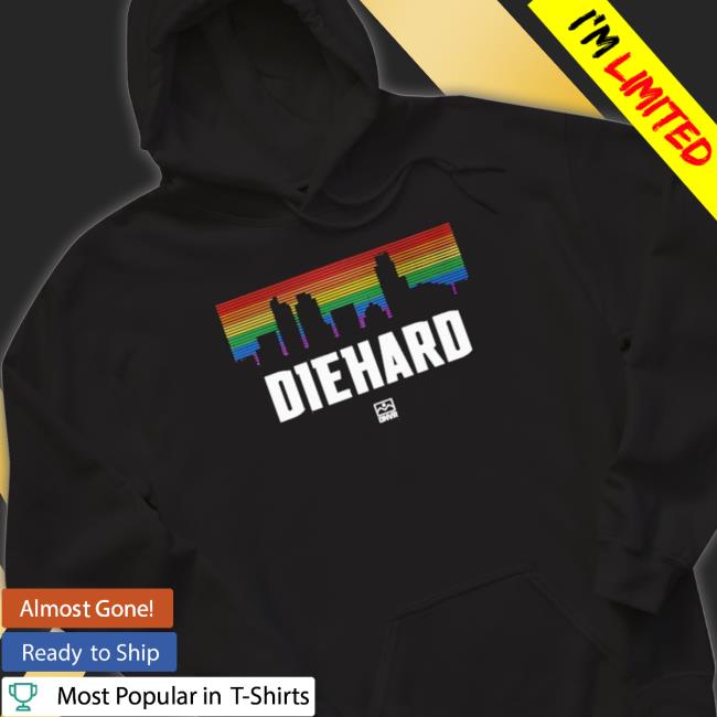Official Rainbow Diehard Hoodie Official Rainbow Diehard Crewneck Sweatshirt