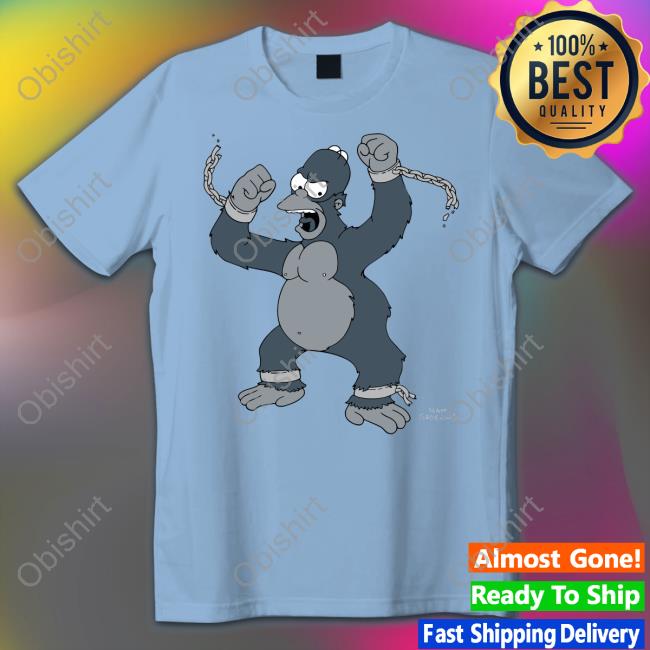 Logan Wearing King Homer The Simpsons T Shirt