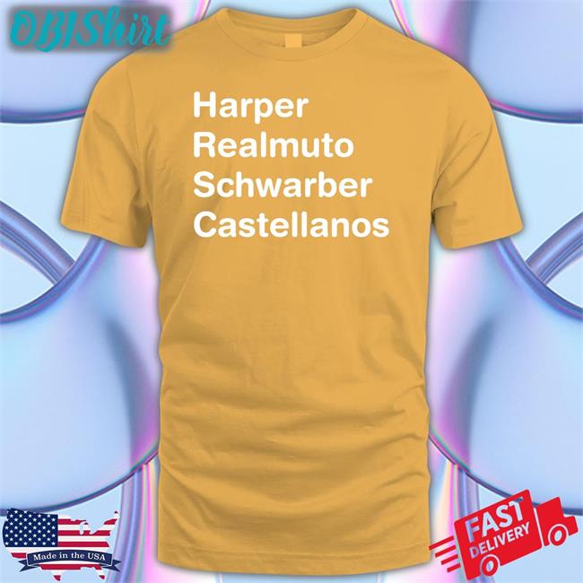 Harper Realmuto Schwarber Castellanos Tee Shirt