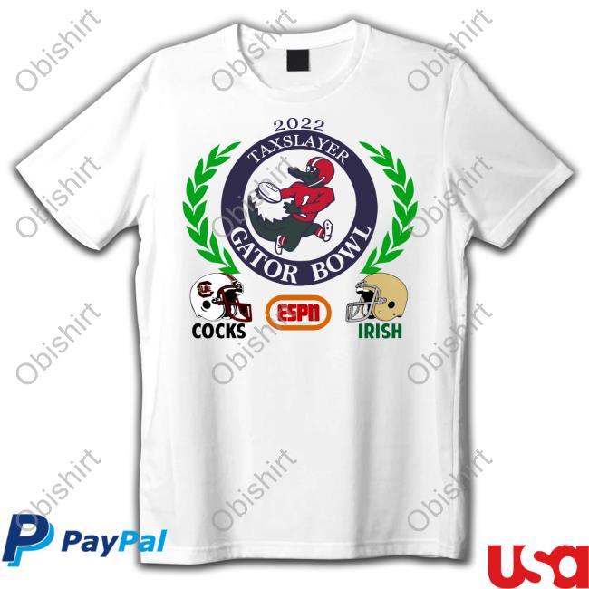 Taxslayer Gator Bowl Cock Irish Shirt