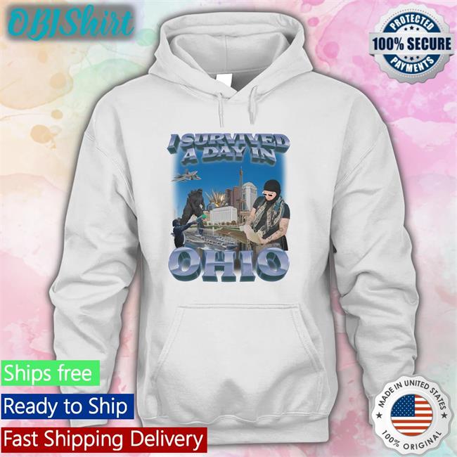 Swag Stimulus Merch I Survived A Day In Ohio Shirt