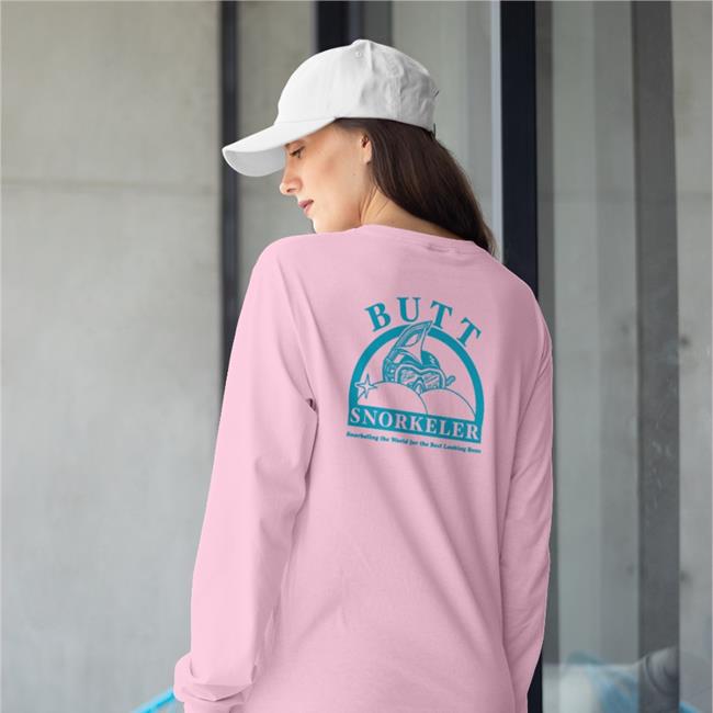 Shirts That Go Hard Pink Butt Snorkeler Shirt Butt Snorkeler Tee Shirts That Go Hard