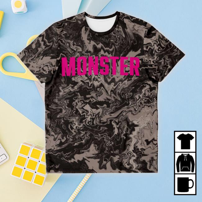 Dirty Mud Liquid Monster Print Unisex Sweatshirt