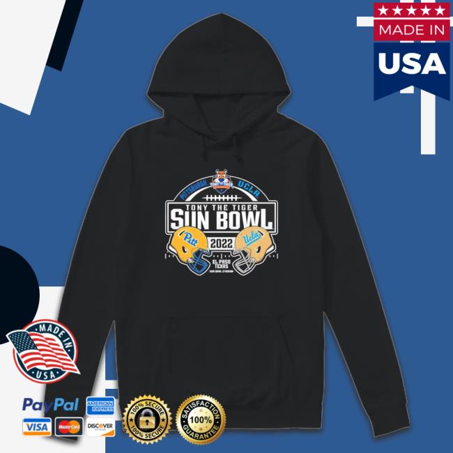 Tony The Tiger Sun Bowl 2022 Pittsburgh Panthers Vs Ucla Bruins Helmet Crewneck Sweatshirt Tony The Tiger Sun Bowl 2022 Pittsburgh Panthers Vs Ucla Bruins Helmet Sweatshirts