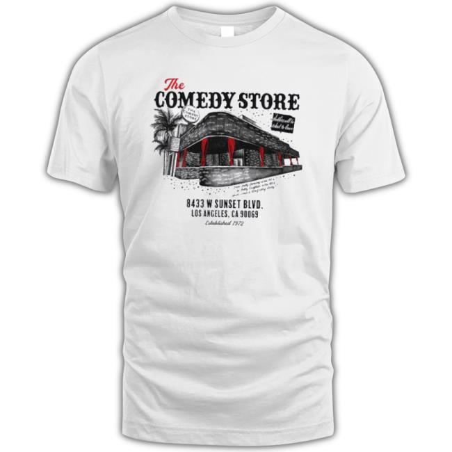 The Comedy Store World Famous Comedy Sunset Blvd Los Angeles Ca Long Sleeve Shirt
