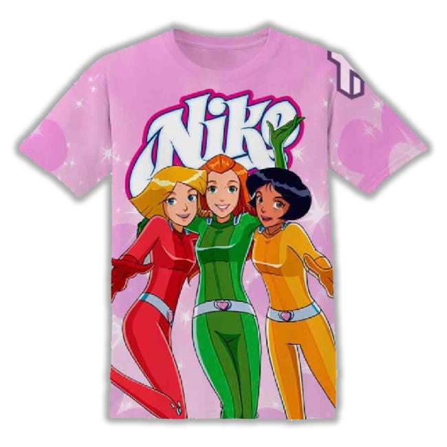 Cartoon Gift Totally Spies Tshirt Fan 3D T-Shirt ,All Over 3D Printed Classic Shirt