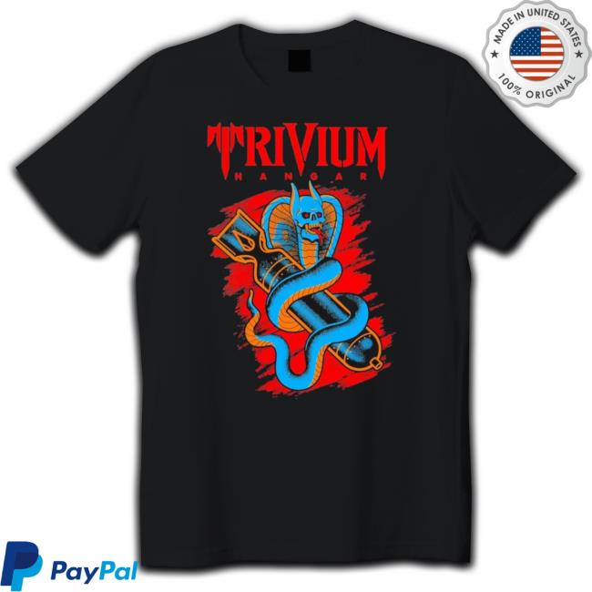 Trivium Hangar Cobra Bomb Sweater Trivium Hangar Cobra Bomb T- shirt