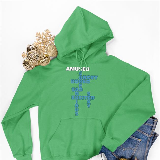 Jake Iversen Amused Angry Bored Sad Excited Scared Anxious Sexy Shirt Marshawn