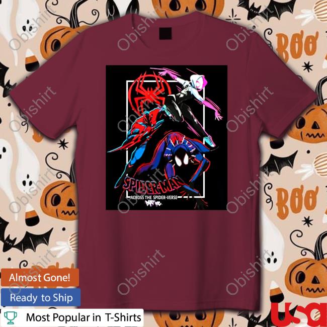 Spider Man Across The Spider Verse Hoodie Mcu Direct Spider Man Across The Spider Verse Shirt