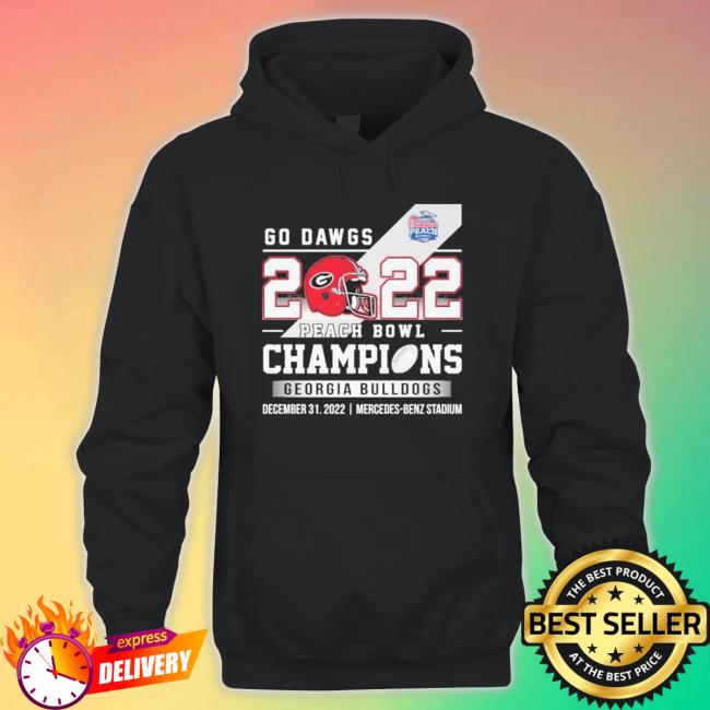 Go Dawgs 2022 Peach Bowl Champions Georgia Bulldogs shirt