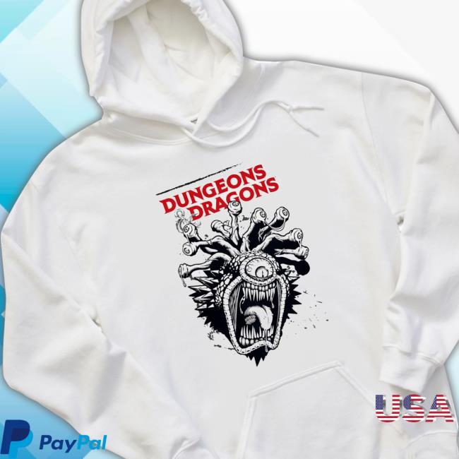 Official Dungeons & Dragons Unisex Beholder 2023 Hoodie Official Dungeons & Dragons Unisex Beholder 2023 Shirts