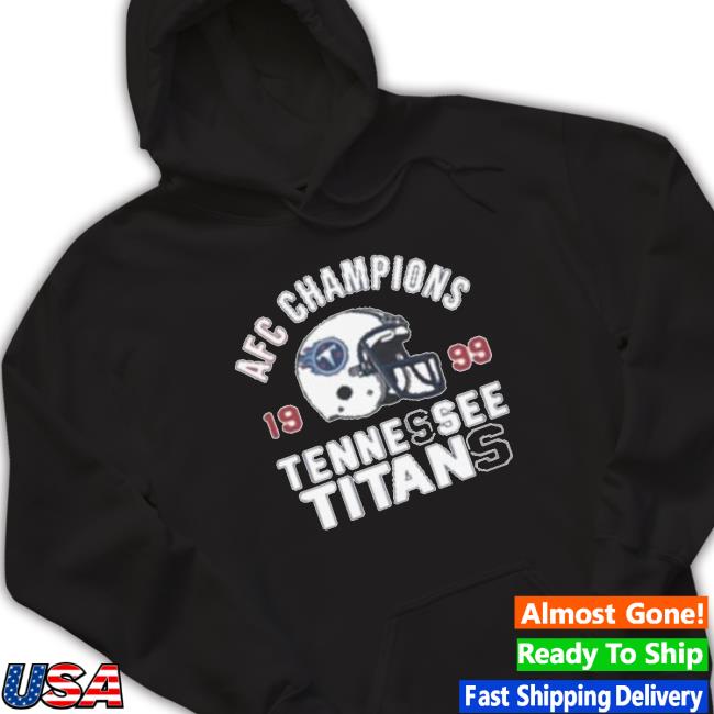 Tennessee Titans 1999 Afc Champs Hoodie