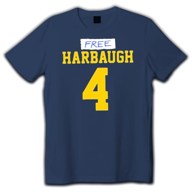 J.J. Mccarthy Free Harbaugh 4 Shirts
