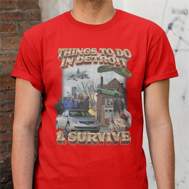 Swag Stim Ulus Merch Things To Do In Detroit 1 Survive New Shirt Swagstimulus.Com