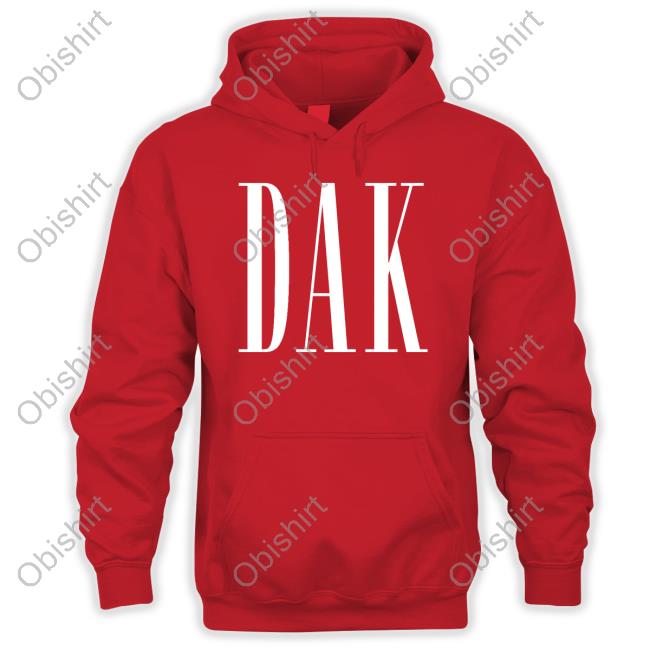 J Tuck Wearing Dak Hoodie Dallas Cowboys