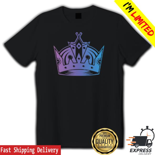 Black Los Angeles Kings Little Richmond Iridescent Tee