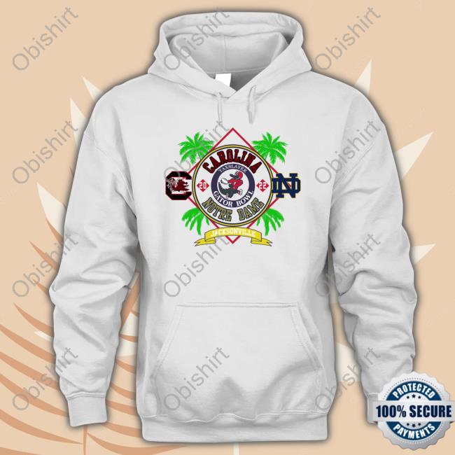 Carolina Taxslayer Gator Bowl Notre Dame Jacksonville Hoodie