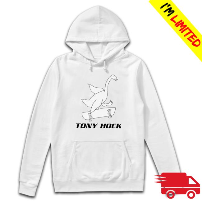 Official Goose On A Skateboard Tony Hock Tee Shirt